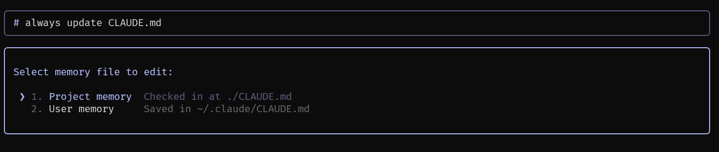 Claude Code Memory 2