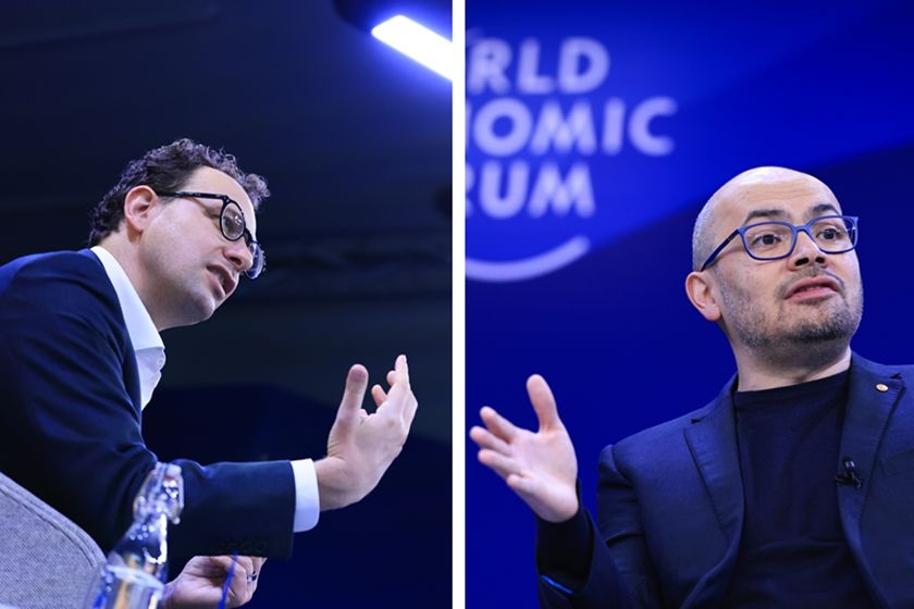 Dario Amodei 與 Demis Hassabis